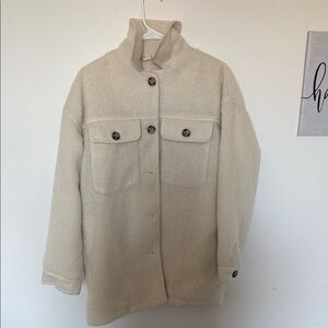 Universal Thread Cream Utility Jacket
